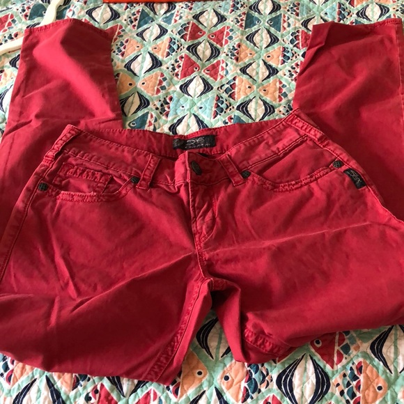 Silver Jeans Pants - 🌼Silver Jeans Pink Skinny Pants